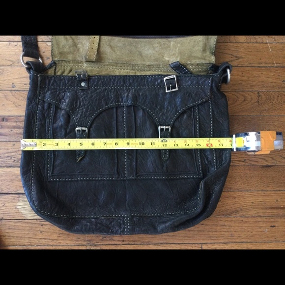 The Great China Wall Leather Messenger Bag NWOT - Picture 5 of 5